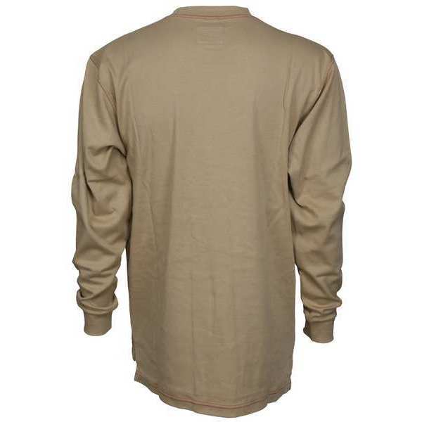 FR Long Sleeve Shirt, 10.6 cal/sq cm, Tan