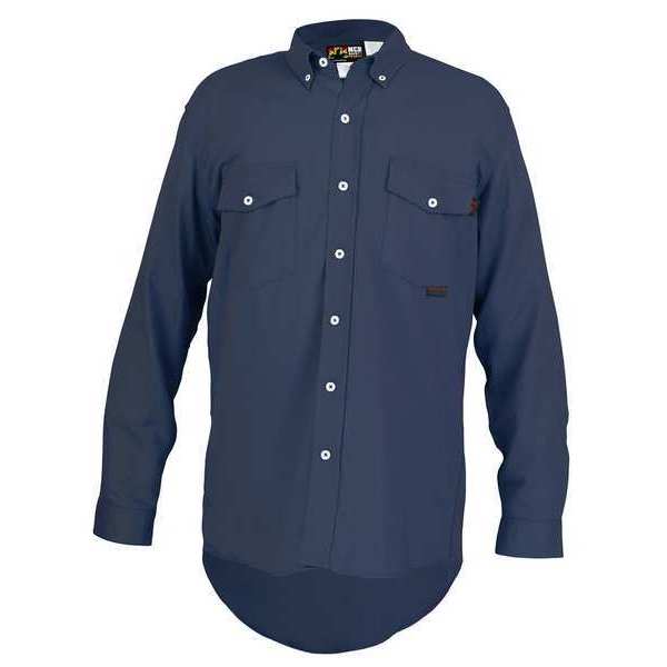 FR L Sleeve Shirt, 8.7 cal/sq cm, Nav Blue