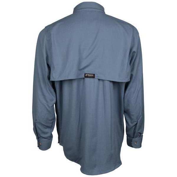 FR L Sleeve Shirt, 8.9 cal/sq cm, M Blue