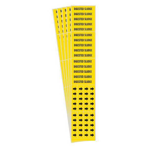 Pipe Marker, PK5, 7076-3C-PK