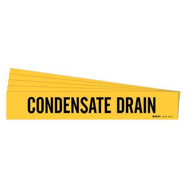 Pipe Marker, Condensate Drain, PK5, 7062-1-PK
