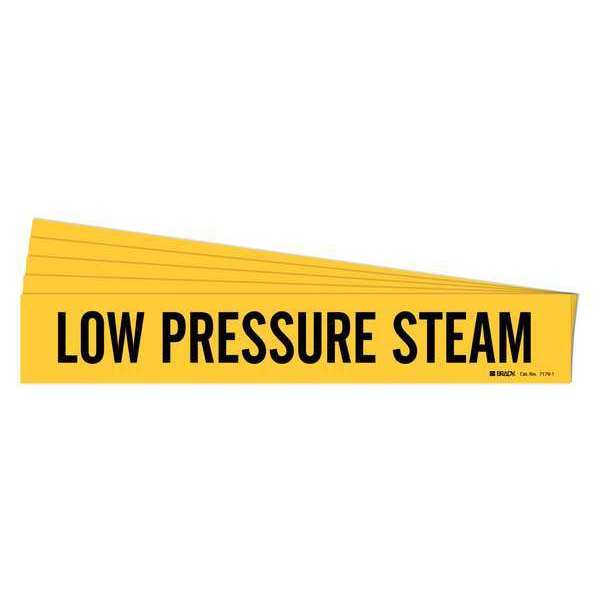 Pipe Marker, Low Pressure Steam, PK5, 7179-1-PK
