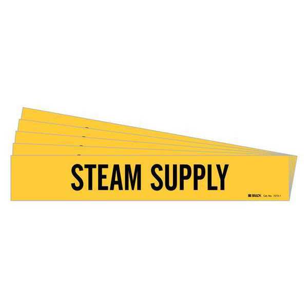 Pipe Marker, Steam Supply, PK5, 7272-1-PK