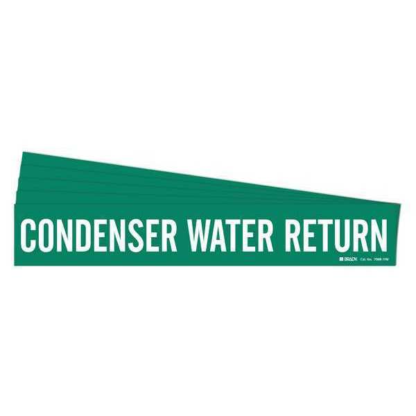 Pipe Marker, Condenser Water Return, PK5, 7068-1HV-PK