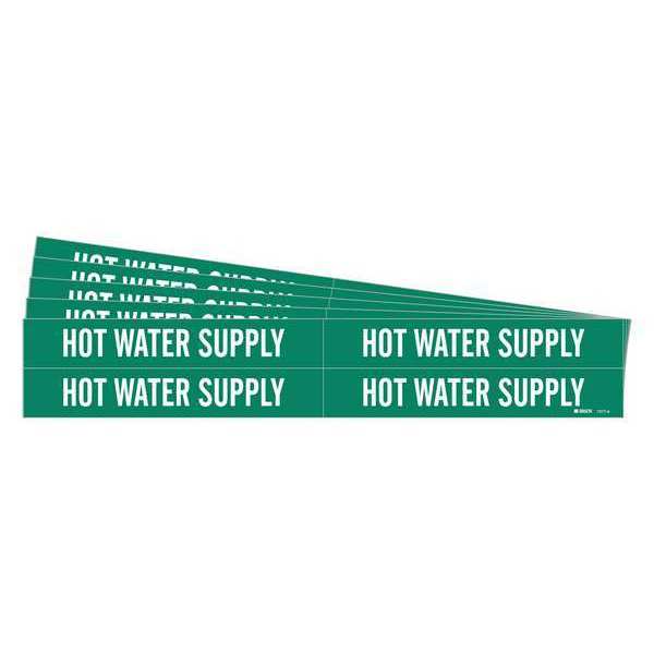 Pipe Marker, Hot Water Supply, PK5
