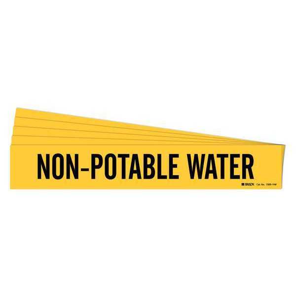 Pipe Marker, Non-Potable Water, PK5