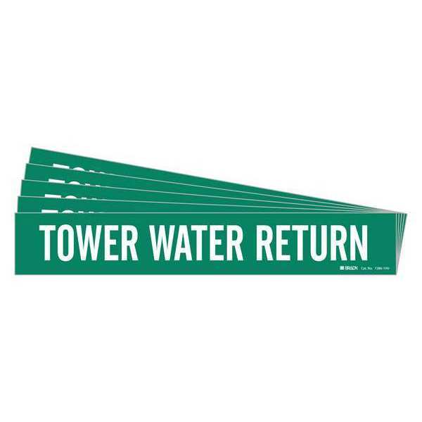 Pipe Marker, Tower Water Return, PK5