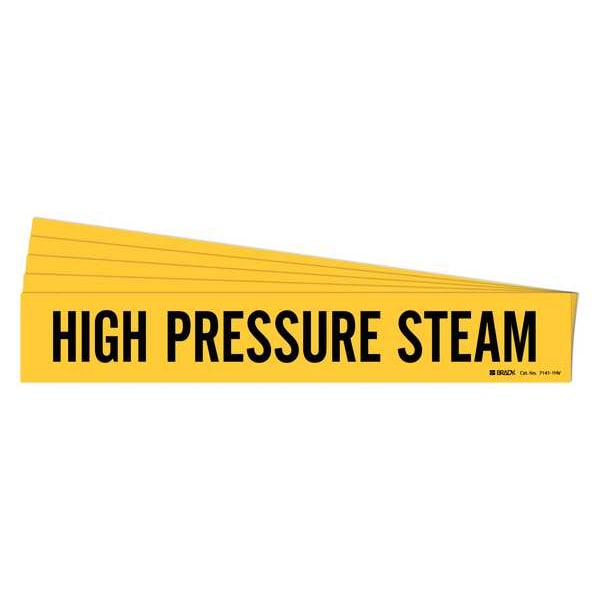 Pipe Marker, High Pressure Steam, PK5, 7141-1HV-PK
