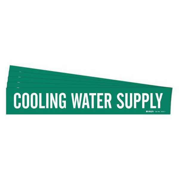 Pipe Marker, Cooling Water Supply, PK5, 7072-1-PK
