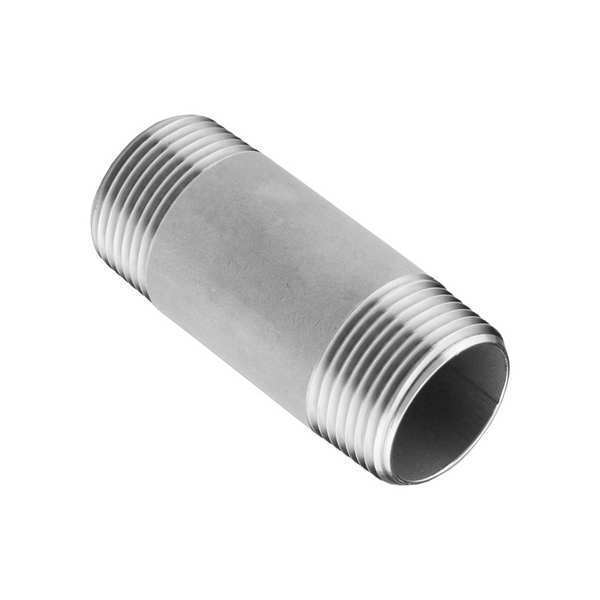 Nipple, 150 psi, SS, 4