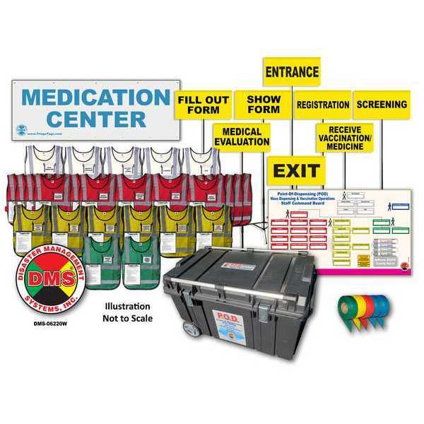 Mass Vaccination POD Kit, 40 in L