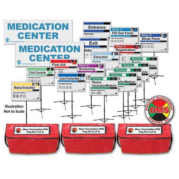 Mass Vaccination POD Kit, 32 in L