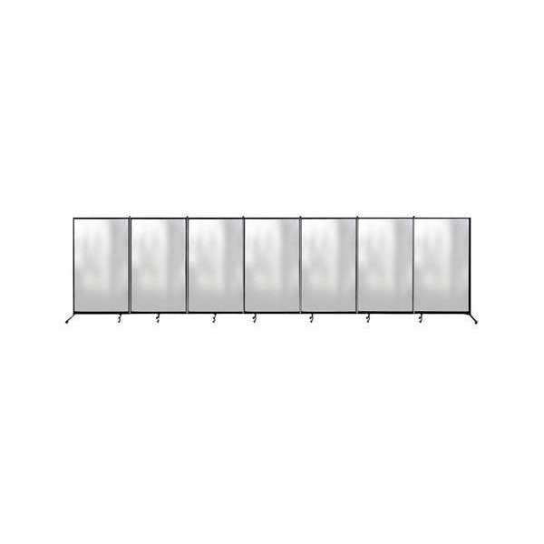 Panel full frosted room divider