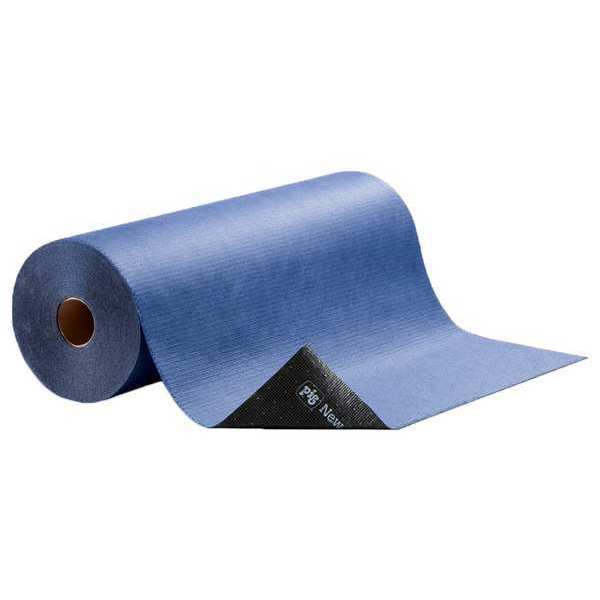 Paint Booth Mat, Paints, Solvents, Stains Absorbed, Blue, Polypropylene
