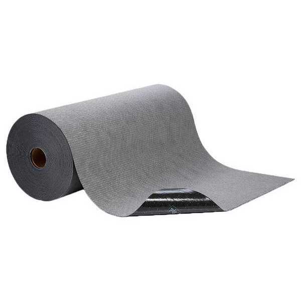 Paint Booth Mat, Paints, Solvents, Stains Absorbed, Gray, Polypropylene