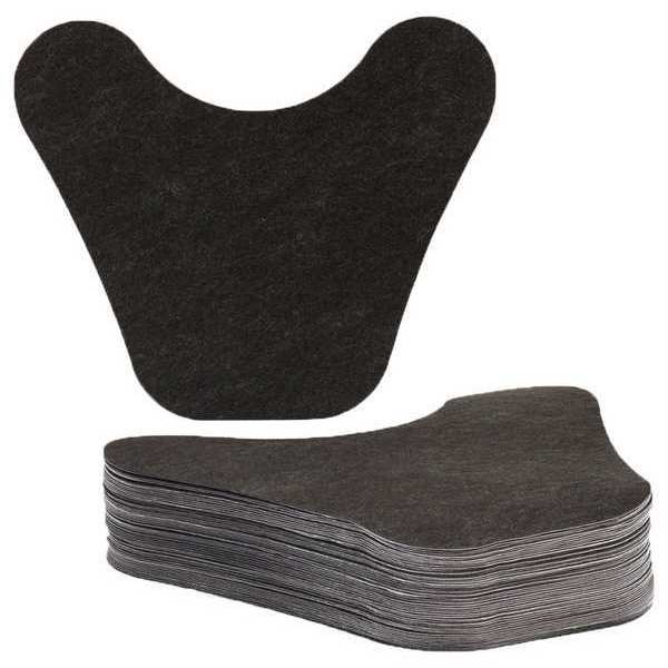 Adhesive Backed Toilet Floor Mat, PP, PK50