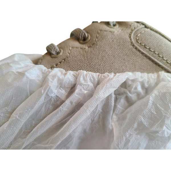 Shoe Cover, White, XL, PK1000