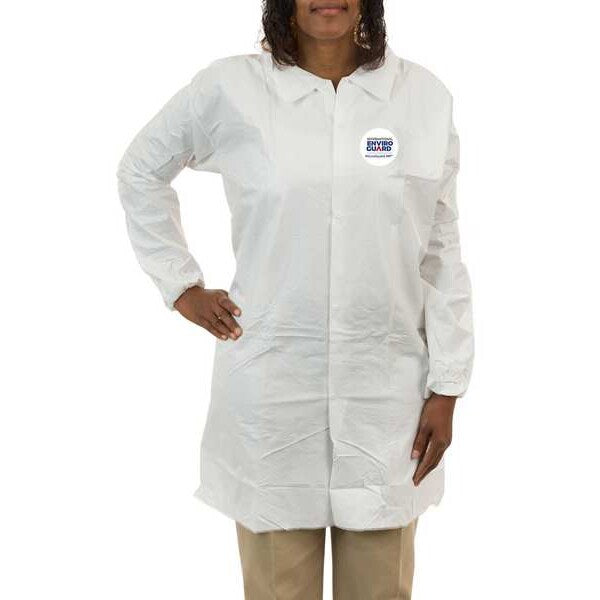 Disposable Microporous Lab Coat, 2XL, PK30