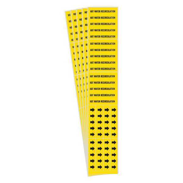 Pipe Marker, PK5, 7147-3C-PK
