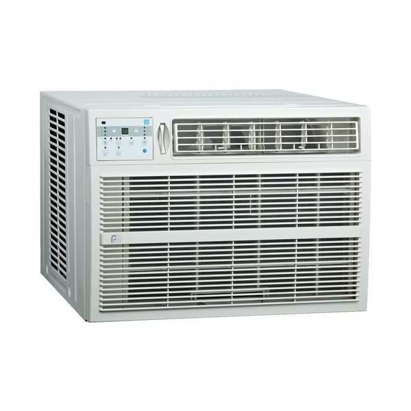 Window Air Conditioner, 230 V AC, 23 3/4 in W.