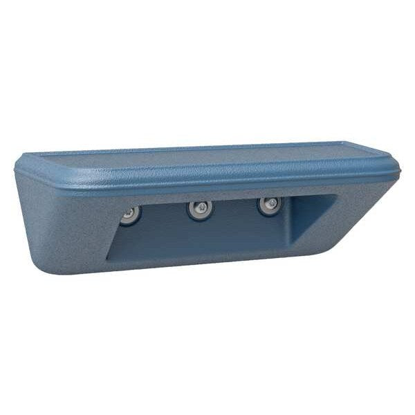 Wall Mount Step/Shelf, Blue/Gray