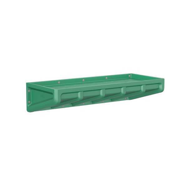 Endurance Wall Mount Bunk, Green, 18 in H