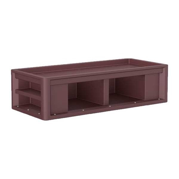Endurance Bed 1.0, Burgundy, 21 in H