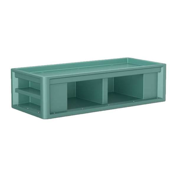 Endurance Bed 1.0, Aqua, 21 in H