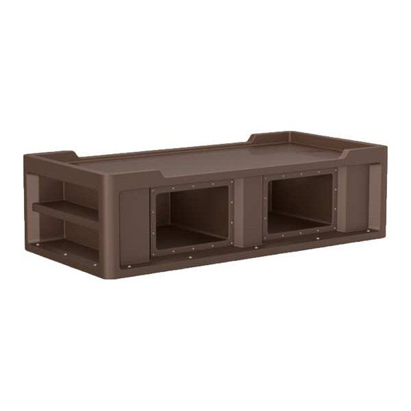 Endurance Bed 2.1, Brown, 24 in H