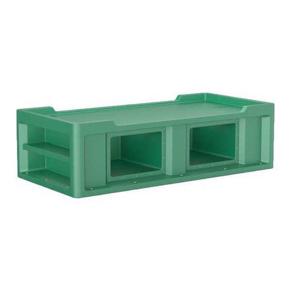 Endurance Bed 2.1, Green, 24 in H