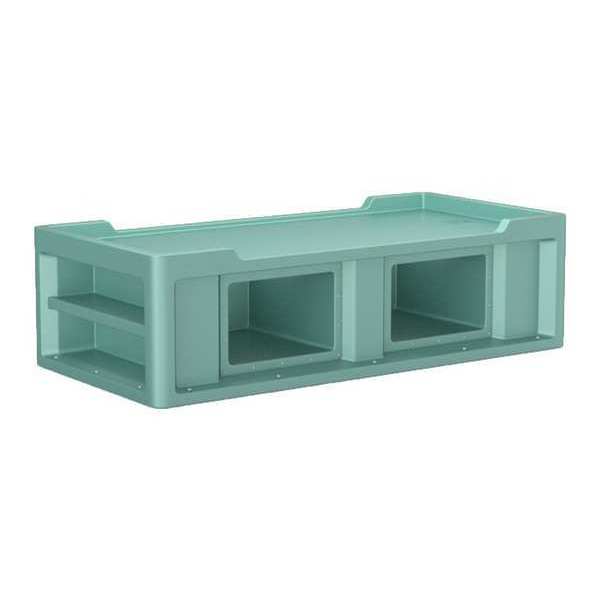 Endurance Bed 2.1, Aqua, 24 in H