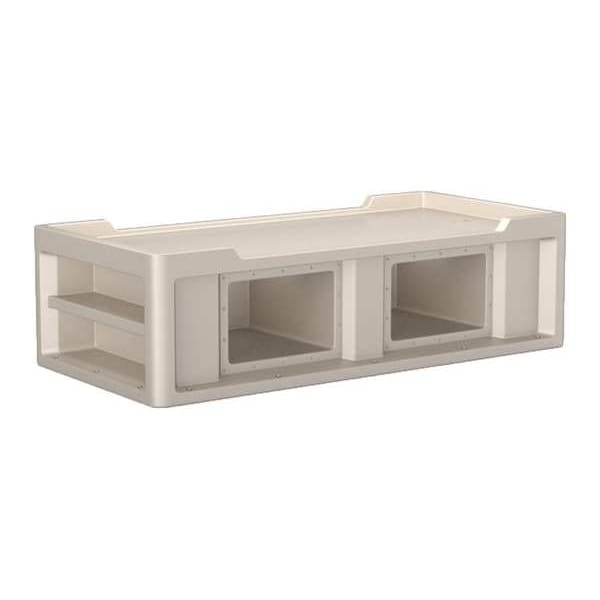 Endurance Bed 2.1, Stone Gray, 24 in H