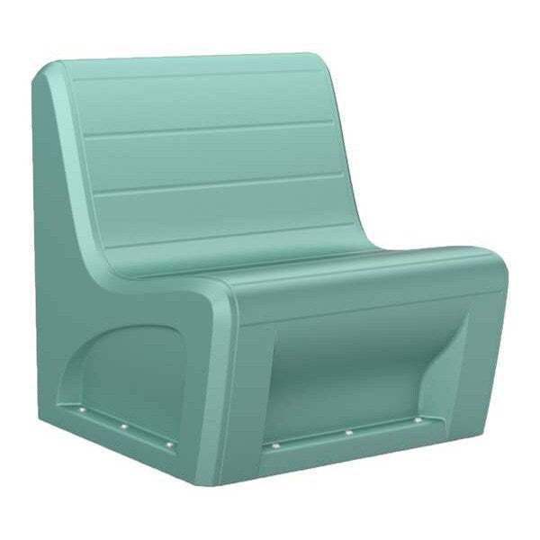 Sabre Sectional Chair w/Sand Port, Aqua