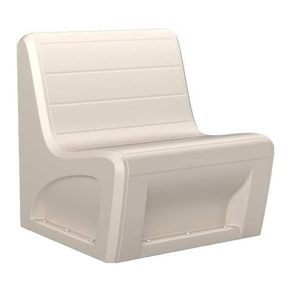 Sectional Chair w/Sand Port, Stone Gray