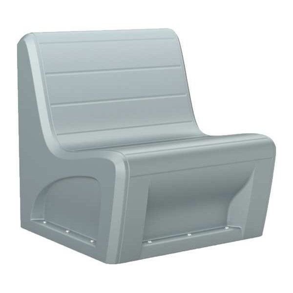 Sabre Sectional Chair, Gray