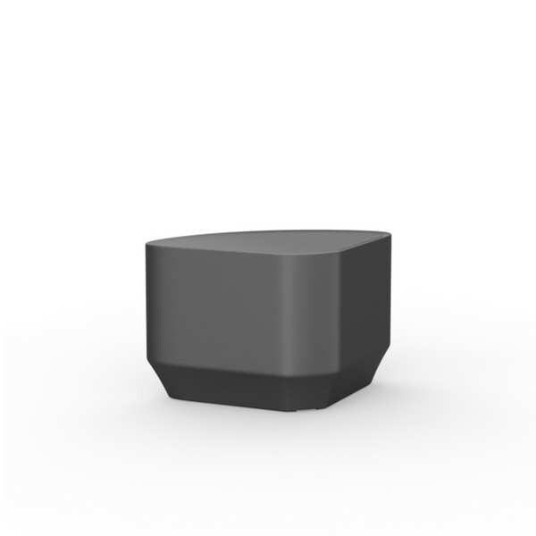 Endurance End Table Black, 27 in W, 19 in L, 16 1/2 in H