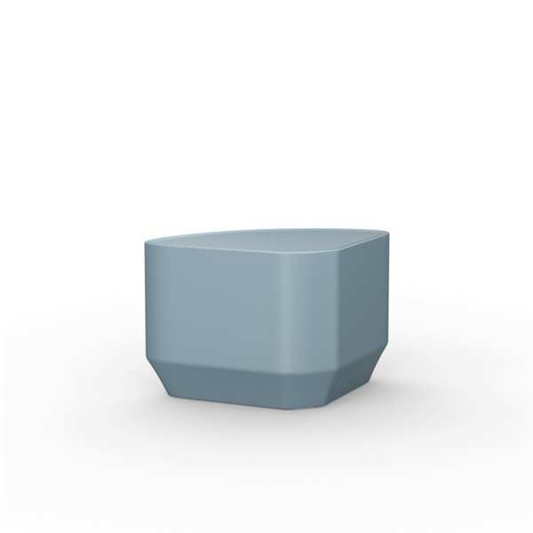 Endurance End Table Blue Gray, 27 in W, 19 in L, 16 1/2 in H