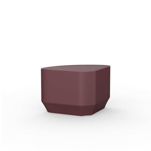 Endurance End Table Burgundy, 27 in W, 19 in L, 16 1/2 in H