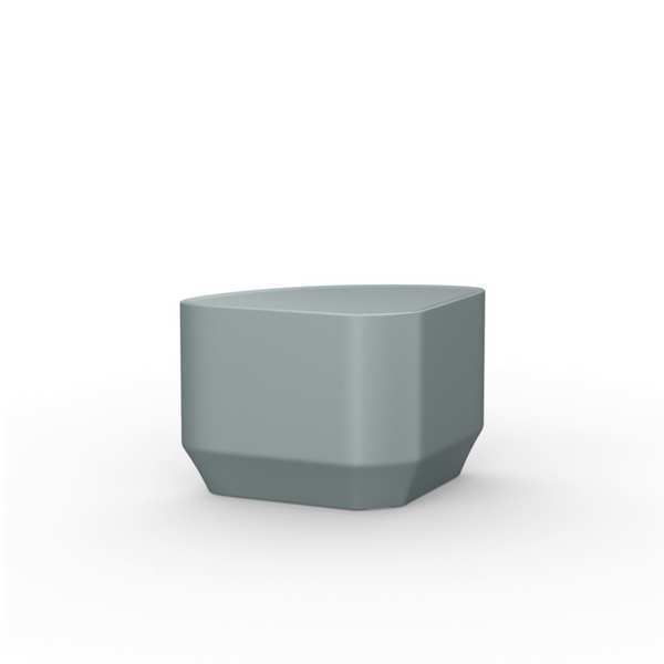 Endurance End Table Gray, 27 in W, 19 in L, 16 1/2 in H