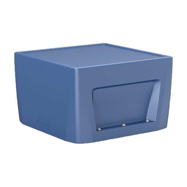 Square Endurance End Table Midnight Blue w/Sand Door, 24 in W, 24 in L, 15 in H