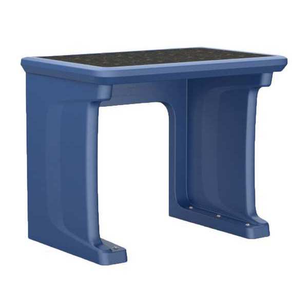 Standing Desk, Laminate Top, Blue