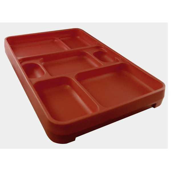 Rock Tray, 14 1/4 in L, Terra Cotta, PK10
