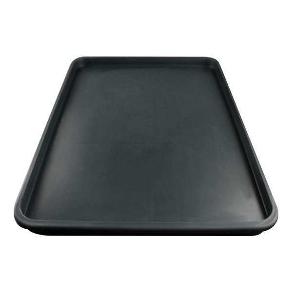 Rock Tray Lid, 14 1/4 in L, Dark Gray, PK10