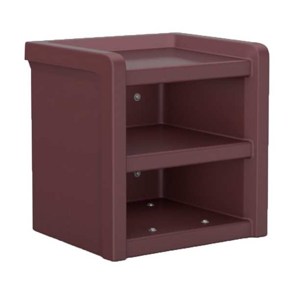 Endurance Night Stand, Burgandy