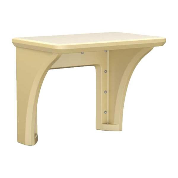 Endurance Desk, Plastic, Wall Mount, Sand