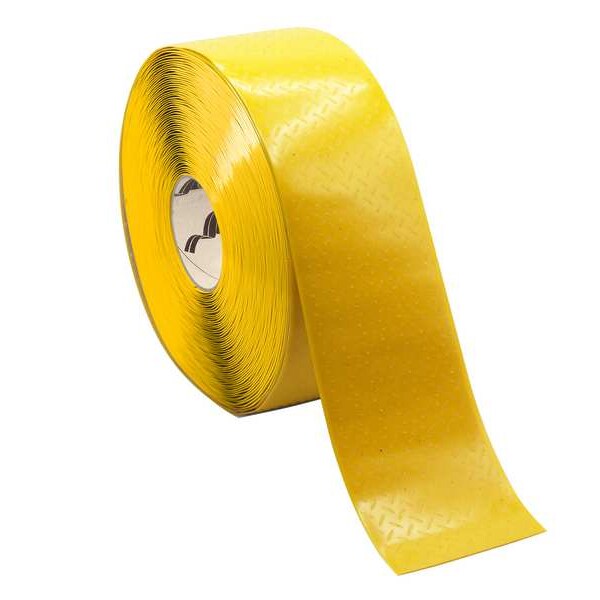 Floor marking, Yellow, 4 inx4 in, Roll