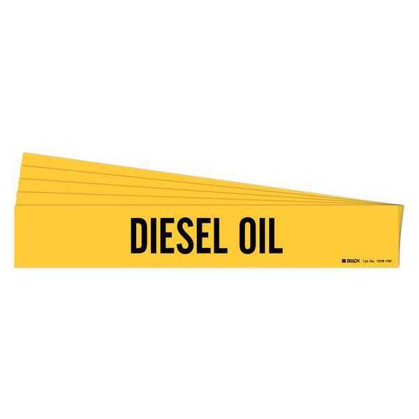 Pipe Marker, Adhesive, 4