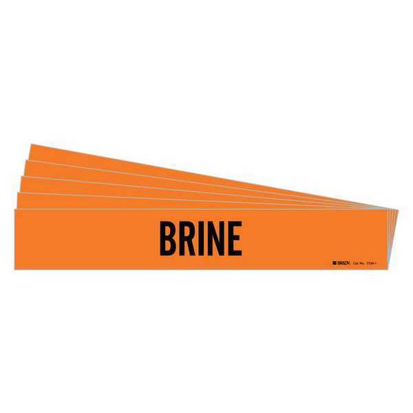 Pipe Marker, Adhesive, 2-1/4