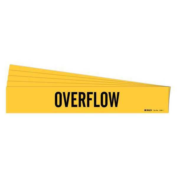 Pipe Marker, Adhesive, 2-1/4