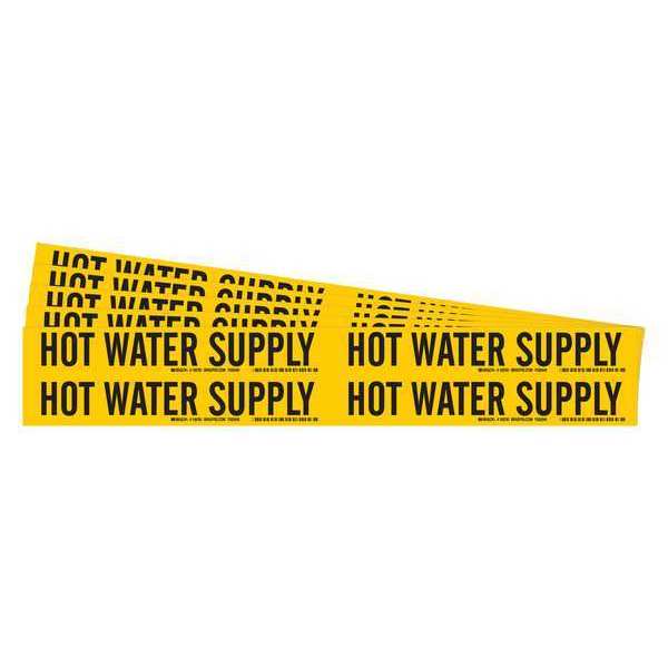 Pipe Marker, Adhesive, 1-1/8